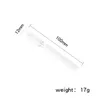 OG Glass Straw Pyrex Tube Pipe Steamroller Hand Pipes Cigarette Holder Filters Tips One Hitter for Smoking Bat Tobacco Hookah Heady 10cm DHL