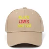 Ich kann nicht atmen Baseballmütze Black Lives Matter Parade Caps Outdoor Sommer Sonnenschutz Stickerei Snapback Caps Partyhüte RRA3197