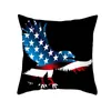 American Independence Day Pillow Case Sofa Cushion Cover Home Decor Seat Chair Pillowcase American Flag Throw Pillow Cases