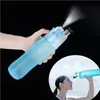 Garrafa de água pulverizador ao ar livre esporte garrafa de água hidratando ginástica ginástica bebendo garrafas de água portátil ljjz250