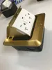 EE. UU. Caja de piso GFCI Encimera Caja 15A / 20A Receptáculo Salida eléctrica Cargador USB Oro Plata Disponible