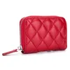 New fashion luxury classic designer coin bag stripped zipper genuine leather card holder wallet for women girls249k