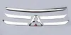 Högkvalitativ rostfritt stål 6st Car Up Grill Dekoration Trim, Dekorationskåpa för Mitsubishi Outlander 2016-2019