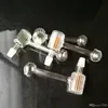 Filtro de camada dupla listrado, novos bongos de vidro exclusivos tubos de água canicantes fumar com droppe