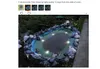 バッテリー操作操作RGBサブマーサブルLEDライトVasebowlsaquariumおよびParty Weddingのための水中ナイトランプティーライト3335349