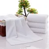 1 pz Home Hotel Asciugamano da bagno in cotone Asciugamano 16 Cotone a spirale di alta qualità Asciugamano speciale bianco Morbido assorbente Pratico all'ingrosso