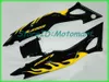 Kit carenatura moto per HONDA CBR600F3 97 98 CBR 600 F3 1997 1998 ABS Rosso argento nero Set carenature + regali HH18