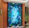 Po 3D Piso de piso 3D Wallpaperocean World Sala de estar de baño Corredor de la sala de estar 3D PVC Autoadhesivo Mural4512921