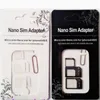 NOSY NANO 4 IN 1 MICRO SIM Standard Card Adapter Converter SIM PIN voor iPhone 11 Pro MAX X XS XR met pakket