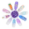 Sirène demi perles étoiles paillettes paillettes Nail Art décorations ombre à paupières maquillage des yeux bricolage conception Nail Art outils 12 pièces/lot RRA16034271535