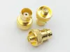 100PCS chapado en oro SMA Gato femenino al adaptador de conector RF conector BNC hembra