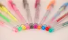 100/60/48 pcs/lot Party Fluorescent Gel Pen Refills Multi-color Watercolor Brush Pen Refills For Colorful Paintings Gift