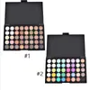 Professionele PopFeel 40 Kleuren Oogschaduw Matte Glitter Waterdicht Licht Parel Kleur Oogschaduw Oog Power Pastel Color Make-up