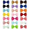 2.75 inch Baby Bow Hairpins Small Mini Grosgrain Ribbon Bows Hairgrips Girls Bowknot HairClips Kids Hair Accessories 20 Colors 0601899