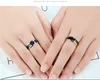 8MM 316L Stainless Steel Temperature designer Rings Mood Emotion Intelligent thermometer finger Rings For women Men Couple Fashion Jewelry