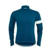 Mens Rapha Pro Team Cycling Long Sleeve Jersey MTB bike shirt Outdoor Sportswear Breathable Quick dry Racing Tops Road Bicycle clothing Y21042119