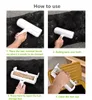 Pet Hair Remover Lint Roller Lint Remover and Pet Hair Roller in one Remove Dog Cat Hair from Furniture Carpets Clothing Pet Tool