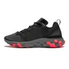 epic React Element 2020 Visite jaune réagir élément 87 55 hommes femmes chaussures de course Orange Peel voile triple blanc noir sport formateurs Seams étanchées baskets