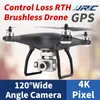 JJRC X13 4K HD Caméra à cardan stabilisatrice à 2 axes Drone WIFI 5G, Position GPS, Moteur sans balais, Vol sur piste, Quadricoptère à suivi automatique, 2-15112035
