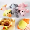 Pet Toys Dog Cat Plush Toy Squeak Sound Dog Zabawy Zabawne polarowe wytrzymałość żucia Zabawka trzonowa pasująca do wszystkich zwierząt 8428049