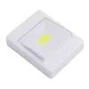 COB LED Switch Night Light Magnetic Mini Cordless Light Wall Battery Operated Kök skåp Nödlampa