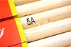 12 par Niko Maple Wood Oval Tip Drum Sticks 5A trumpinnar HOLES2222060