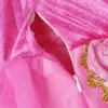 La Bella Addormentata Principessa Aurora Dress up Costume da festa Manica lunga 5 strati Abito lungo Cosplay Halloween Regalo di compleanno3317191