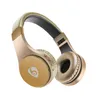 S55 som bär hörlurar Stöd TF -kort FM -hörlursmonterat fällbart headset Trådlösa öronsnäckor för smarttelefon med detaljhandelsbox4522994