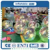 Ballon réfléchissant de boule de miroir gonflable de sphère de brillance de luminosité avec la décoration d'ornement de jardin/noël/Halloween/mariage