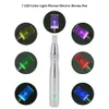 7色LEDフォトンマイクロニードルカートリッジの皮のホワイトンフェイスリフト付き携帯用電気充電式ワイヤレス自動車ペンペン