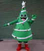 2018 Discount factory hot Christmas Tree Mascot Costume Fancy Party Dress Outfit Adult Size Free Ship