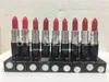 M Makeup Lustre Frost Lipstick Matte Lipstick 3g lápiz labial con nombre en inglés 25 colores DHL envío gratis