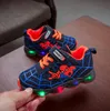 Детская светодиодная обувь с подсветкой, сетчатые кроссовки, светящаяся обувь для мальчиков и девочек, светящаяся обувь для детей 21–36 лет