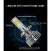 2PIECS F2 أربعة ألوان فلاش LED LED المصباح 10000LM Auto LED H4 H1 H1 H8 H1 H16 H16 9005 HB3 9006 HB4 3000K 6000K 10000K