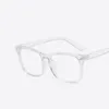 Wholesale- Square Glasses Frame Clear Lens Myopia Nerd Black Sunglasses Two Tone Rivet Eyeglasses Frames Women