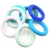 12 цветов New Baby Зубные кольца Food Grade силикона BPA бесплатно Baby Teether Бабай teeting игрушки детские товары