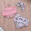 Nouveau été bébé filles maillot de bain enfant en bas âge pastèque maillot de bain floral vacances plage enfants maillot de bain 6081534