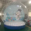 3M Dia nadmuchiwa glob śnieżny z wentylatorami Dekoracja świąteczna produkt Clear Dome Photo Booth