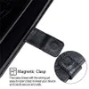 Vlinder in reliëf gemaakte magnetische flip portemonnee kaart slot houder schokbestendige PU lederen stand telefoon case cover voor Apple iPhone 5 6 / 6s 7 8 plus x XS