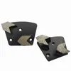 KD-A20 다이아몬드 연삭 콘크리트 및 테라 층 9 조각 한 세트에 대한 두 화살표 세그먼트와 다이아몬드 그라인딩 디스크 신발