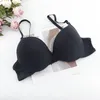 Wholesale-Sexy Bras For Women Smooth Ultrathin 3/4 Cup Bra Triangle cup Deep V Underwear A B C Bras Plus size 40 42 44 46