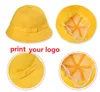 personalized customize logo Party hat print your own logo kids girl boy Chrstmas Event special Favor Presents yellow