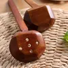 New Wooden Tableware Soup Spoon Japanese Ramen Wooden Long Handle Colander Hot Pot Spoon Practical and Durable LX6473