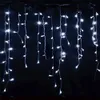 Cadenas de luces LED Cortina de tiras de hielo 3.5M 96LED