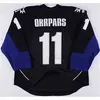 Lewiston Maineiacs Jersey 11 Orrpars Mens Womens Youth 100% Bordado Cusotm Cualquier nombre Any Number Hockey Jersey Barato Envío rápido