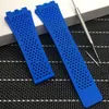 22mm Silicone Rubber Watchband For Series Men Breatble Band Soft Watch Strap For Carrera Wrist Armband1397193