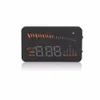 Freeshipping X5 Hud Head Up Wyświetlacz Samochód HUD Głowa W Górę Wyświetlacz Car Styling Speed ​​Alarm OBD II Display Head-Up Display OBD2 Interfejs Promocja Oryginał