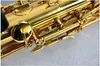 Jupiter JPS547 GL BB Tune Soprano Straight Tube Saxophone Brass Gold Lacquer Brand Quality Students Musikinstrument SAX WIT4002659