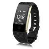 S2 Inteligentna Bransoletka Tętna Monitor Wodoodporna Fitness Tracker Sports Smart Watch Bluetooth Kolor Screen Wristwatch na Android iPhone IOS