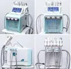 ポータブル6 in 1 Hydro Peel MicroDermabrasion Hydra Facial Hydro Facial Deep Cleaning RF Face Lift Skin Tirtinening Spa Beauty Machineの使用